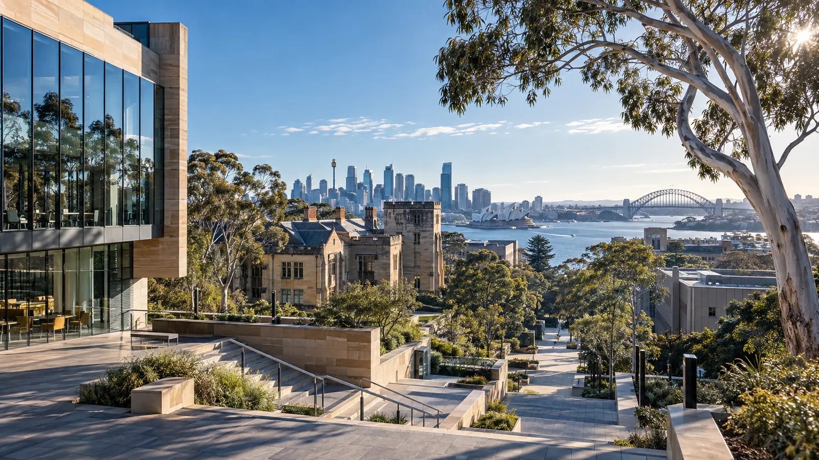Australia university landscape