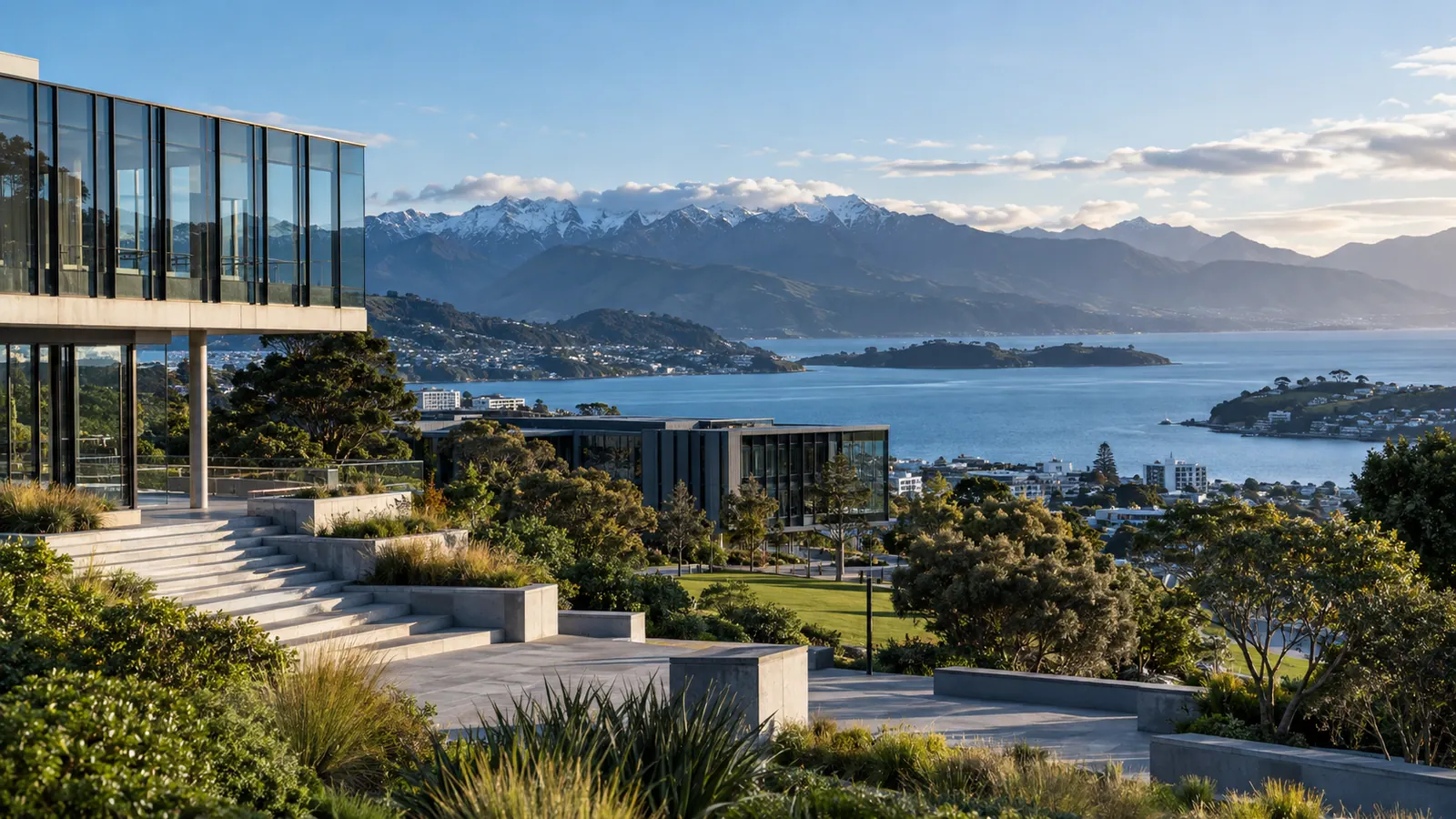 New Zealand university landscape